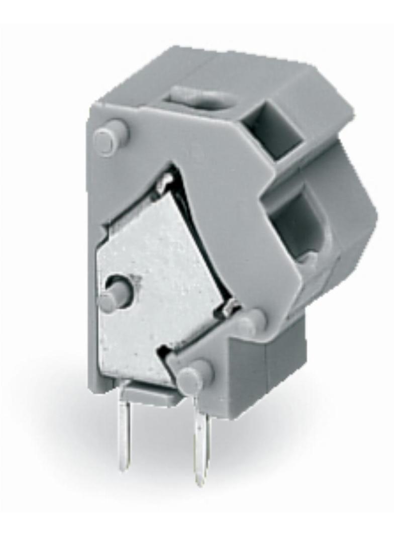 złączka do płytek drukowanych niebieska raster 10/10,16 mm