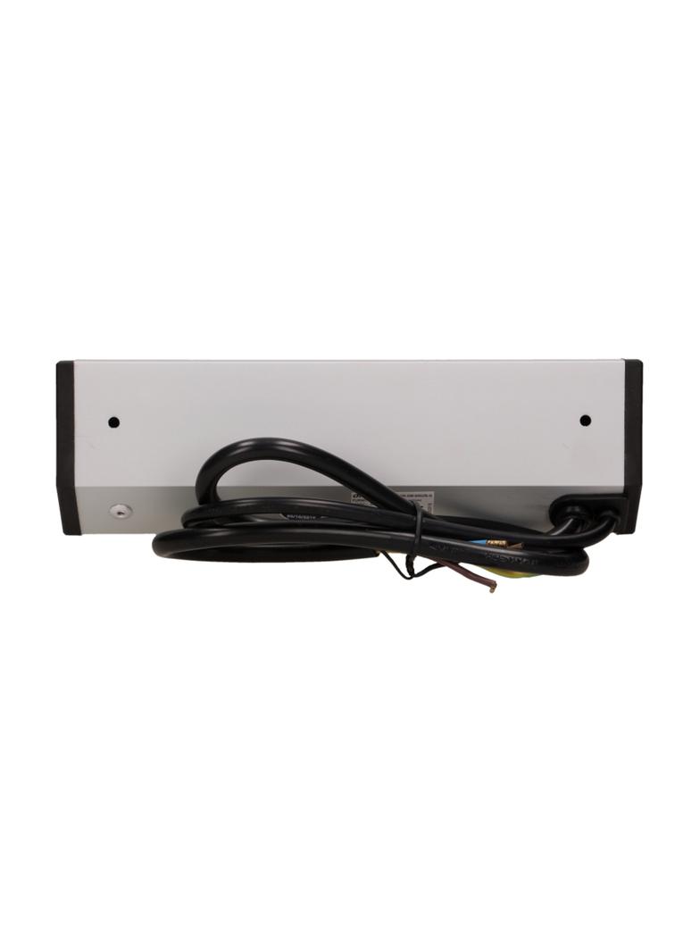 Gniazdo meblowe 2x2P+Z z wyłącznikiem, czarno-srebrne OR-GM-9002/B-G ORNO