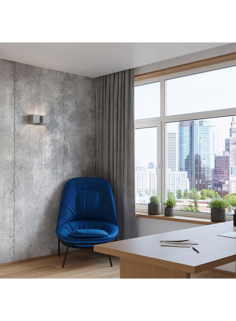 Sollux Kinkiet QUAD 2 szary SL.0658