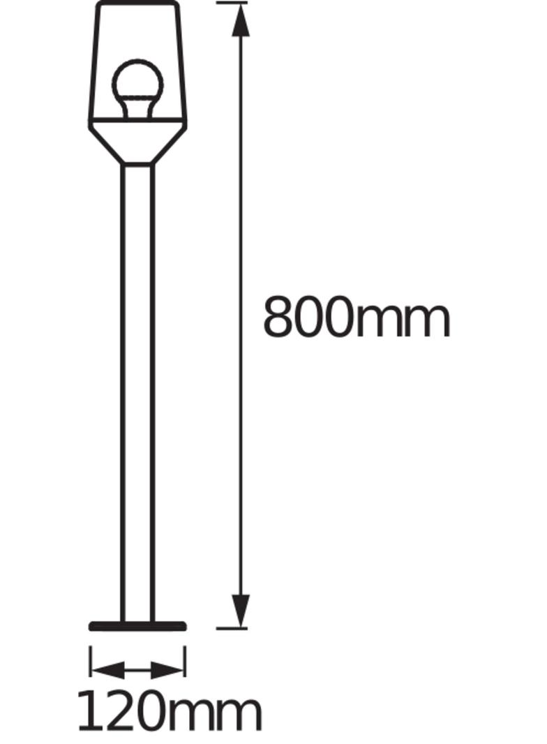 ENDURA CLASSIC CALICE 80CM E27 ST