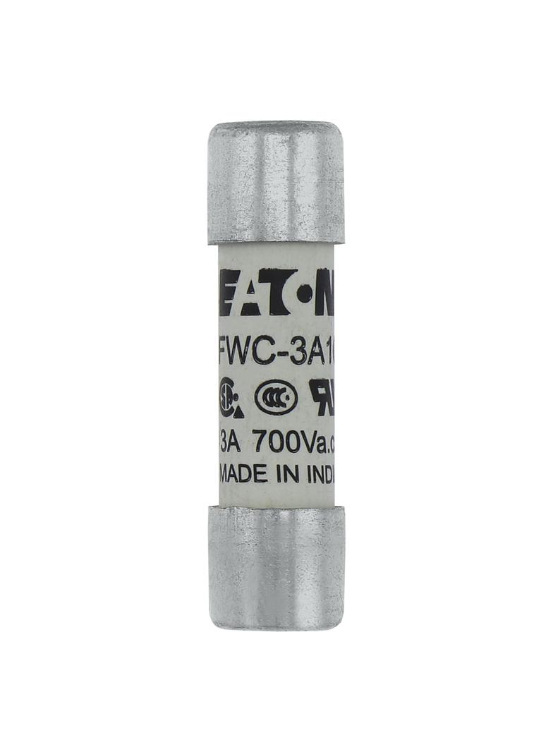 3AMP 700V AC UL FERRULE 10x38MM FUSE Wkładka szybka 3A AC 700V 10x38 mm aR UL FWC-3A10F EATON