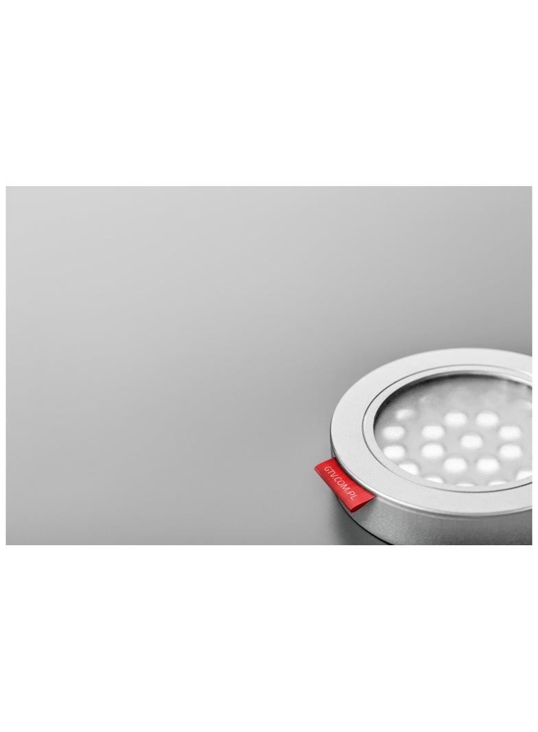 OPRAWA LEDOWA WPUSZCZANA Z DYSTANSEM VASCO, 12V DC, 24 SMD3528, CIEPŁY BIAŁY, 200CM PRZEWÓD Z MINIAM