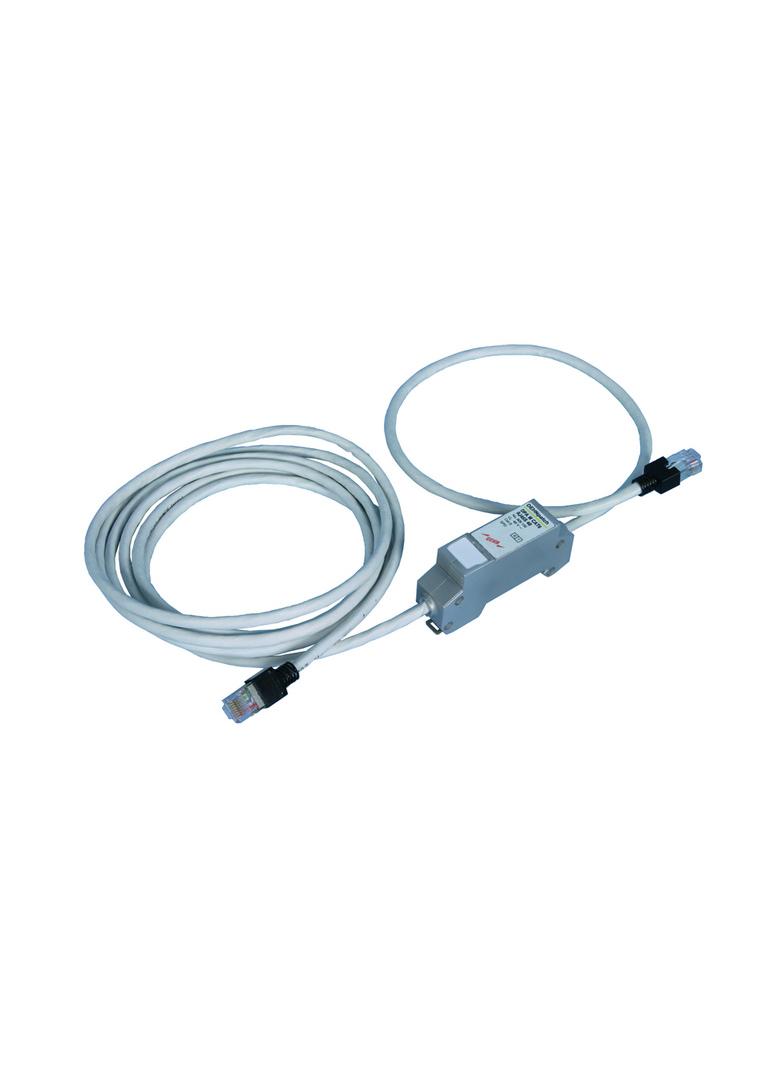 Ogranicznik przepięć DEHNpatch CAT6, adapter wtyk RJ45/wtyk RJ45, do sieci LAN 1Gb, ATM, FDDI, CDDI