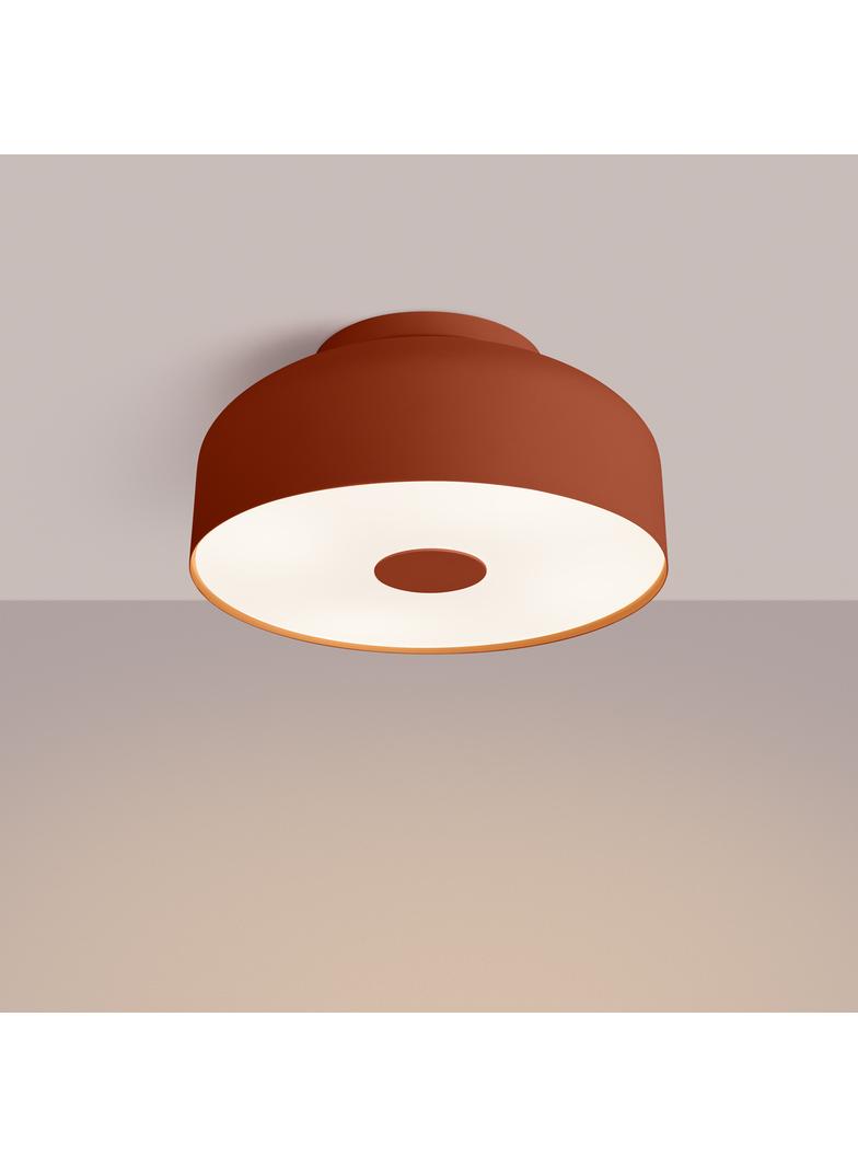 Sollux Plafon OMIQ ochra czerwona