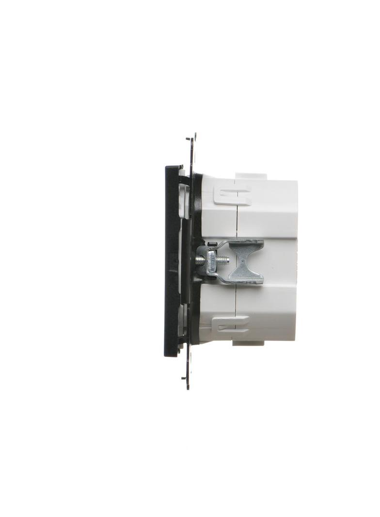 Simon 55 Ściemniacz do LED ściemnialnych klawiszowy Czarny mat