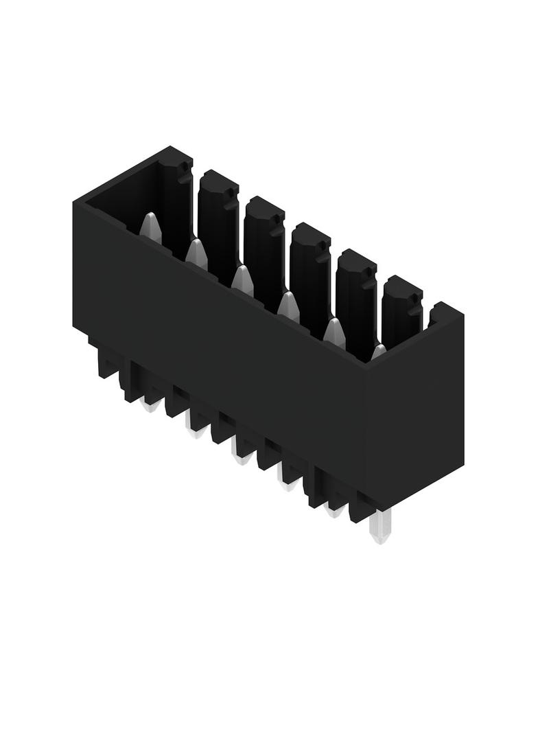 SL-SMT 3.50/06/180G 3.2SN BK RL Wtyki PCB (złącza płyty), 3.50 mm, Liczba biegunów: 6, kąt odejścia: 180° /265szt./ 1934610000 WEIDMÜLLER