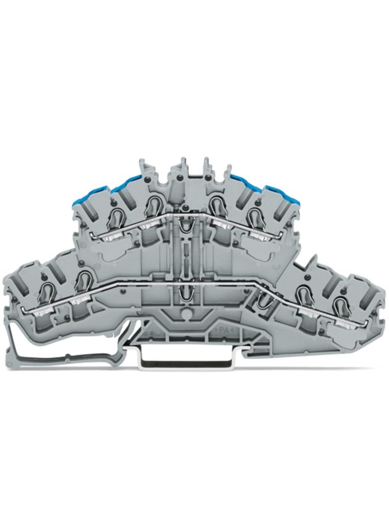 TOPJOBS złączka 2-piętrowa 2,5 mm2 szara