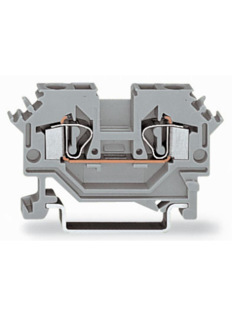 złączka 2-przewodowa 4 mm2 niebieska