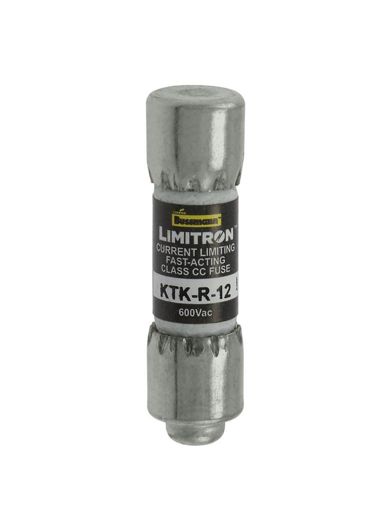 CLASS CC FAST ACTING FUSE CLASS CC 12A 600VAC Limitron Klasa CC KTK-R-12 EATON