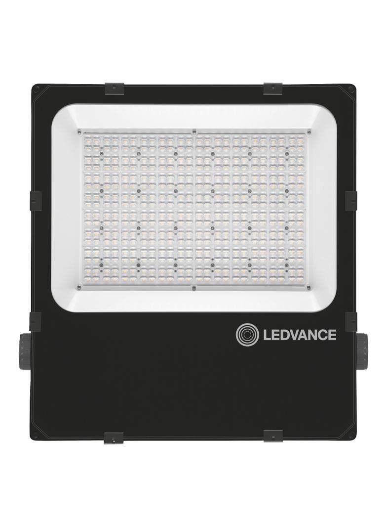 Naświetlacz LED FL PFM SYM R30 290W 3000K BK 36200lm IP66 czarny 4058075353794 LEDVANCE