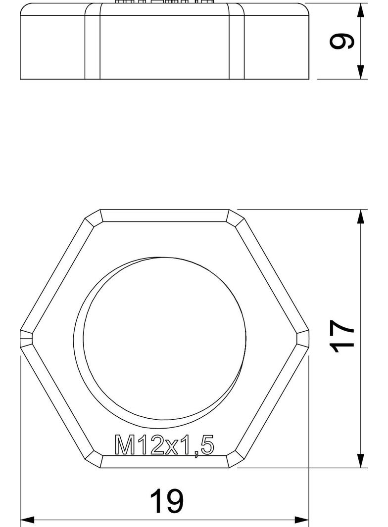 PRZECIWNAKRĘTKI M12X1,5 J.SZ.