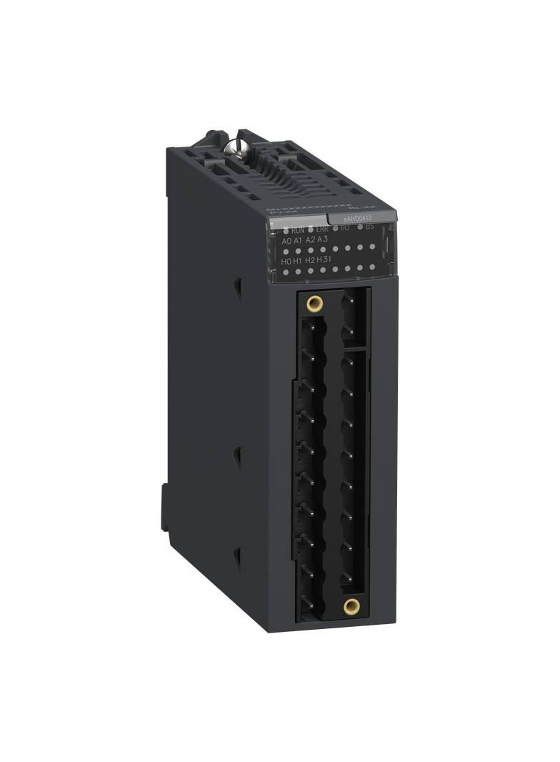 Modicon X80, moduł wyjść analogowych, 4 wyjścia prądowe HART, izolowane