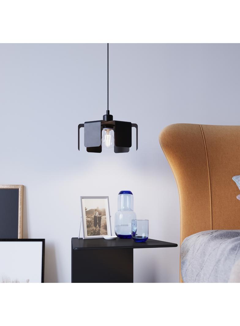 Sollux Lampa wisząca TULIP czarny SL.0667
