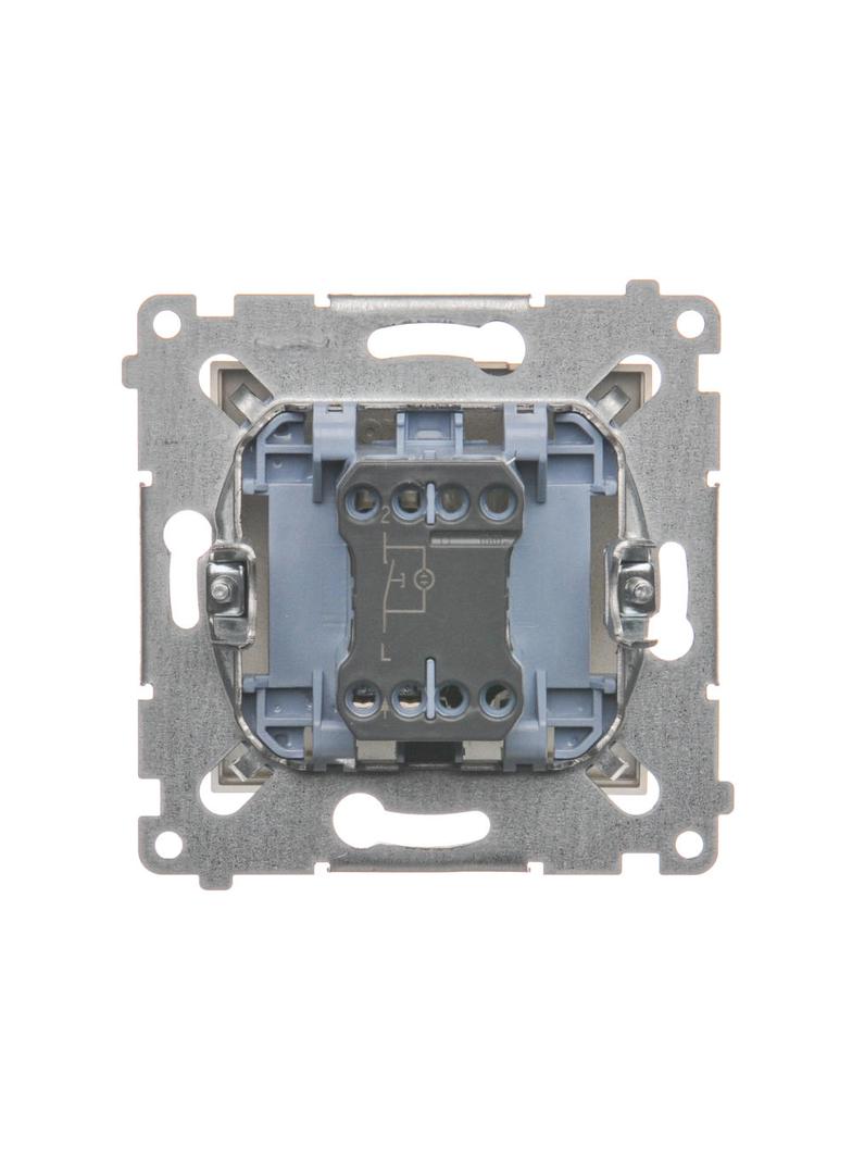 SIMON 54 WMDL-011xP2-044 Przycisk pojedynczy zwierny z podświetleniem LED bez piktogramu (moduł) 16A