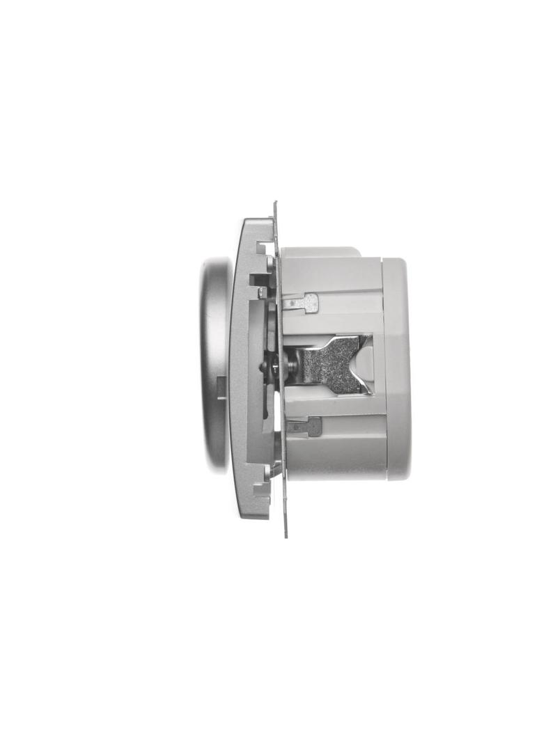 Simon Basic Ściemniacz naciskowo-obrotowy 20–500 W 230V srebrny mat BMS9T.01/43 KONTAKT