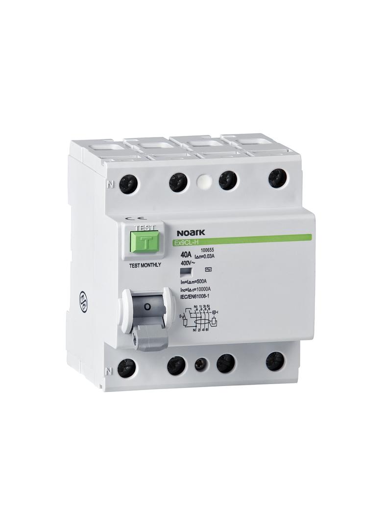 Ex9CL-100 Wyłącznik różnicowoprądowy 10kA 4P 63A 100mA typ S+AC 100721