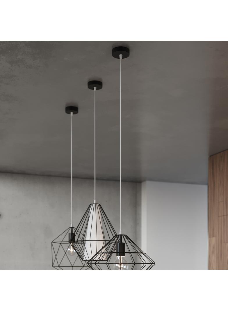 Sollux Lampa wisząca DEMI czarna SL.0298