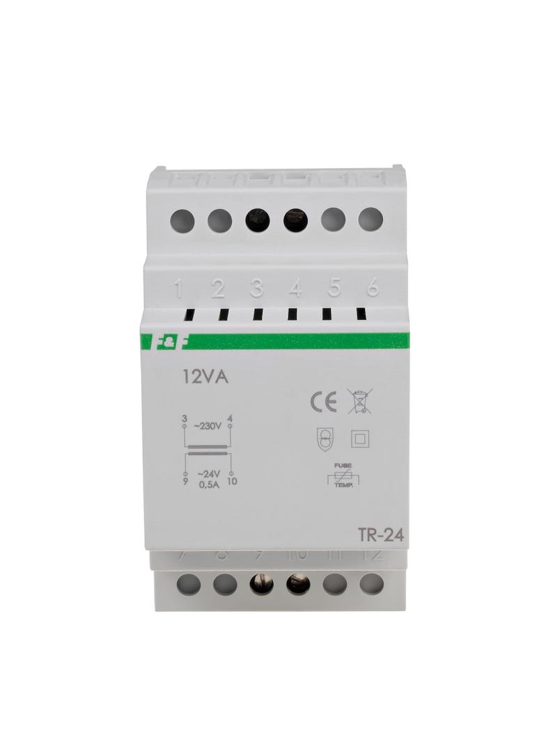 TRANSFORMATOR SIECIOWY 24VA, I=0,5A