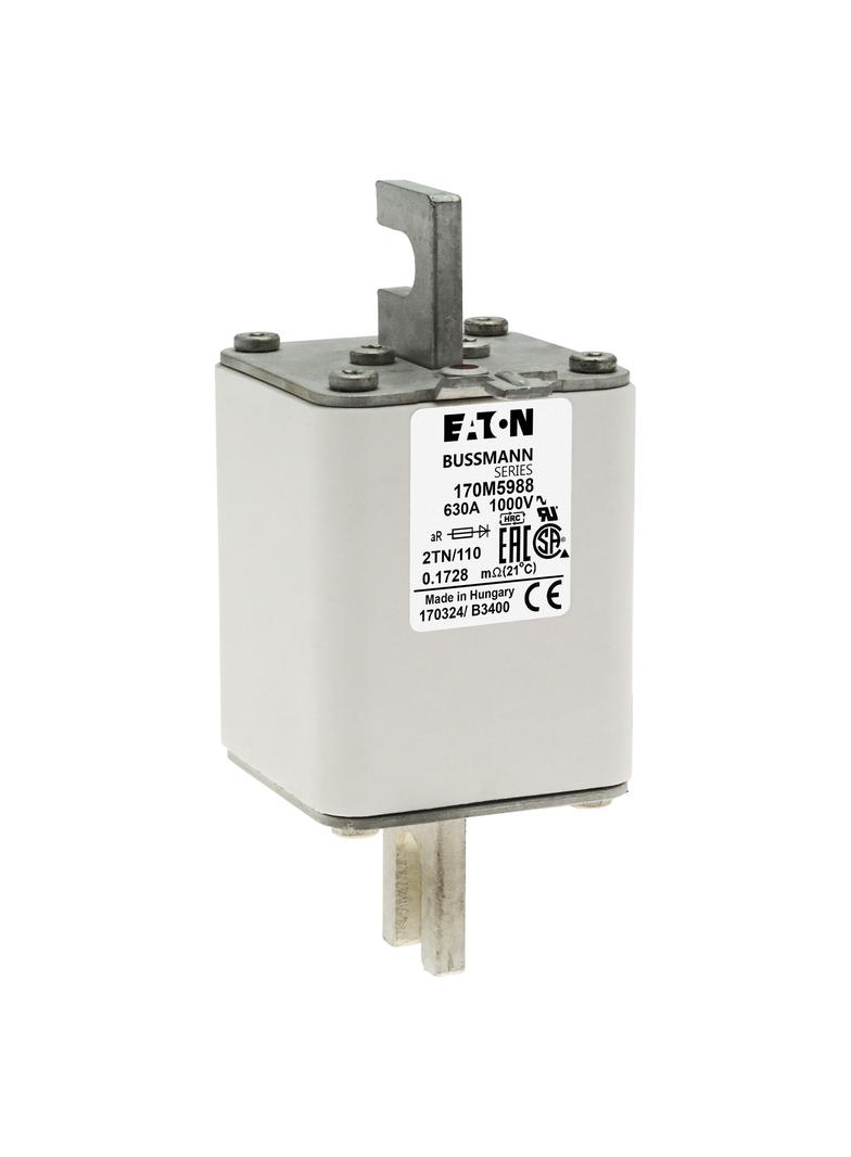 630A 1000V 2TN/110 aR INDICATOR FUSE Wkładka szybka 630A AC 1000V DIN 2 59x75x138 mm aR, 170M5988 EA