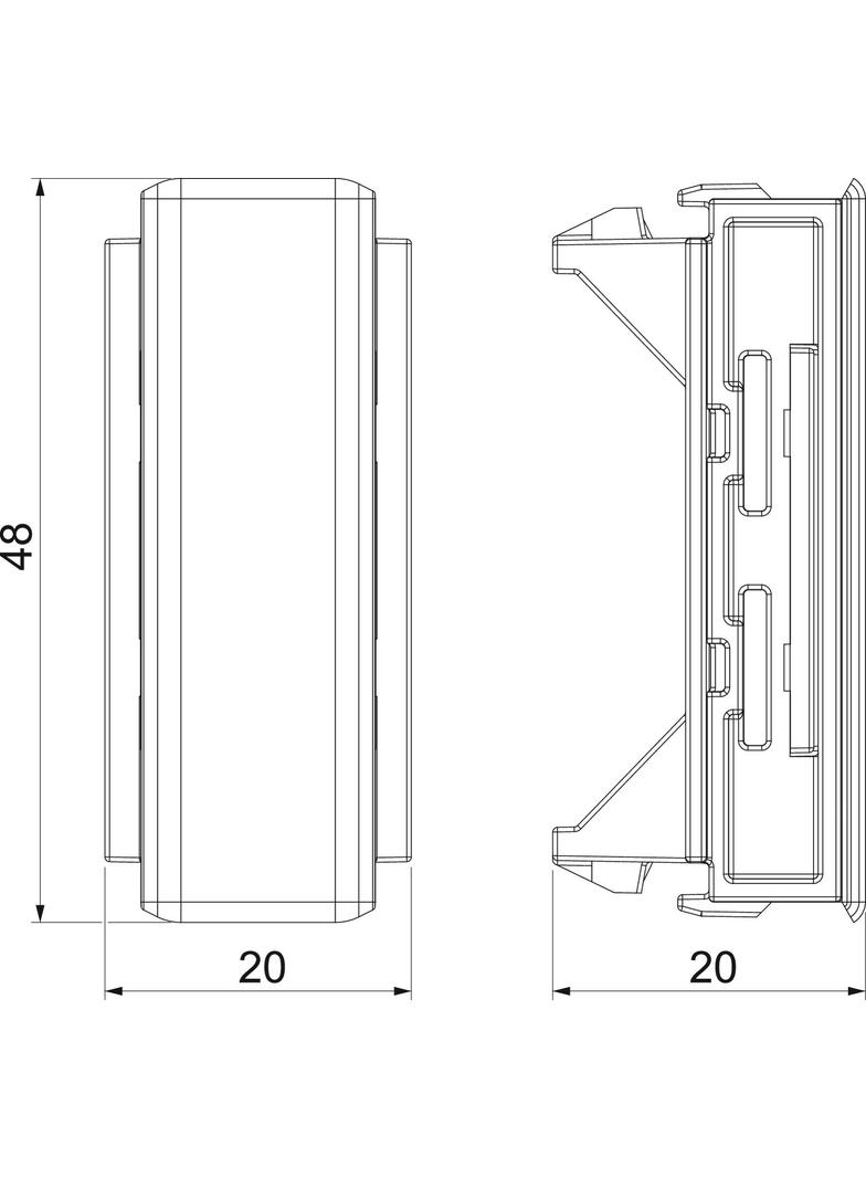 GK-OTSA45AL, Pokrywa styku pokrywy