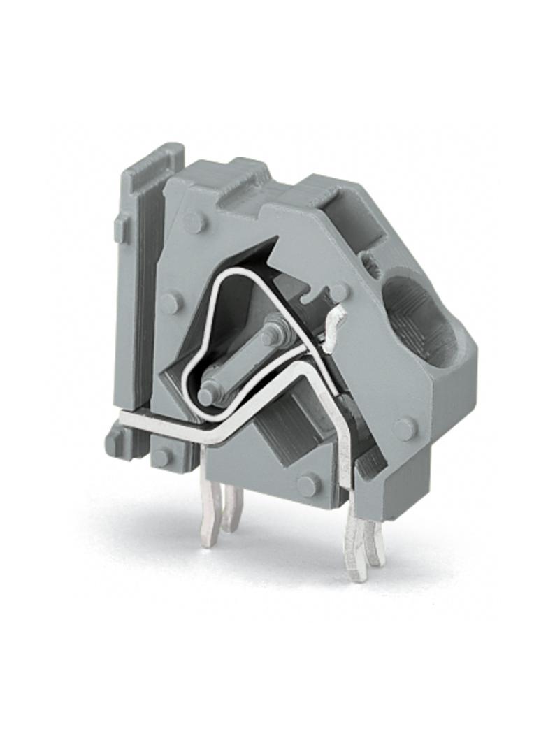 złączka do płytek drukowanych szara raster 10 mm