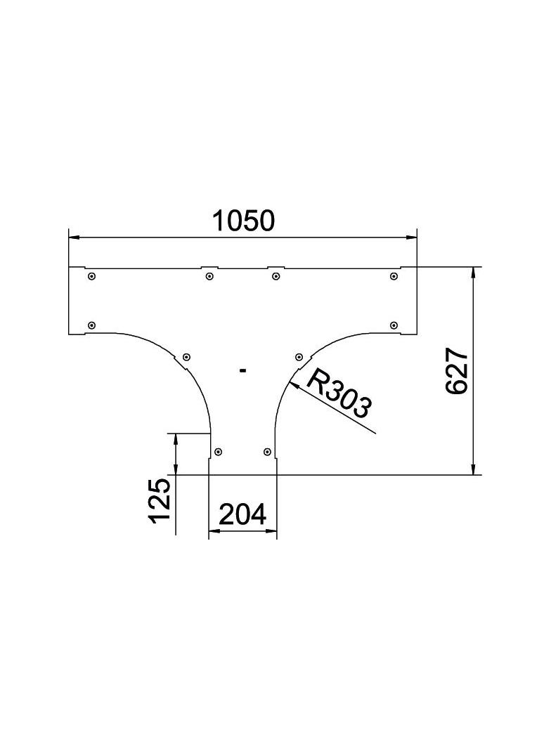 LTD 200 R3 A2 Pokrywa trójnika