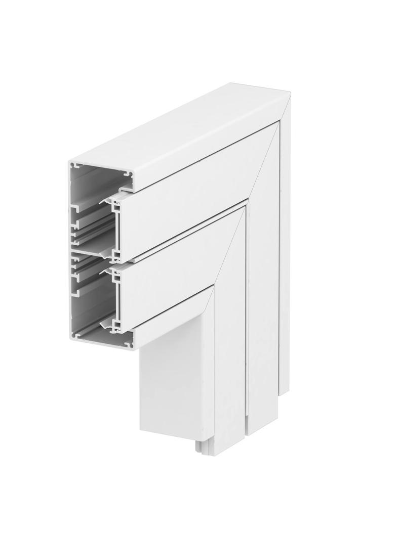 GA-FS53130RW, Naroże płaskie, stałe, Alu