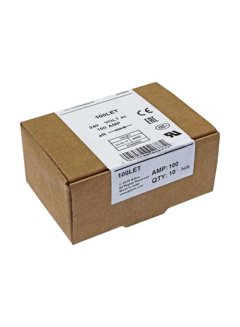 100AMP 280V AC BS88 HIGH SPEED FUSE Wkładka szybka 100A AC 240V DC 150V BS88 18x56 mm aR, 100LET EAT