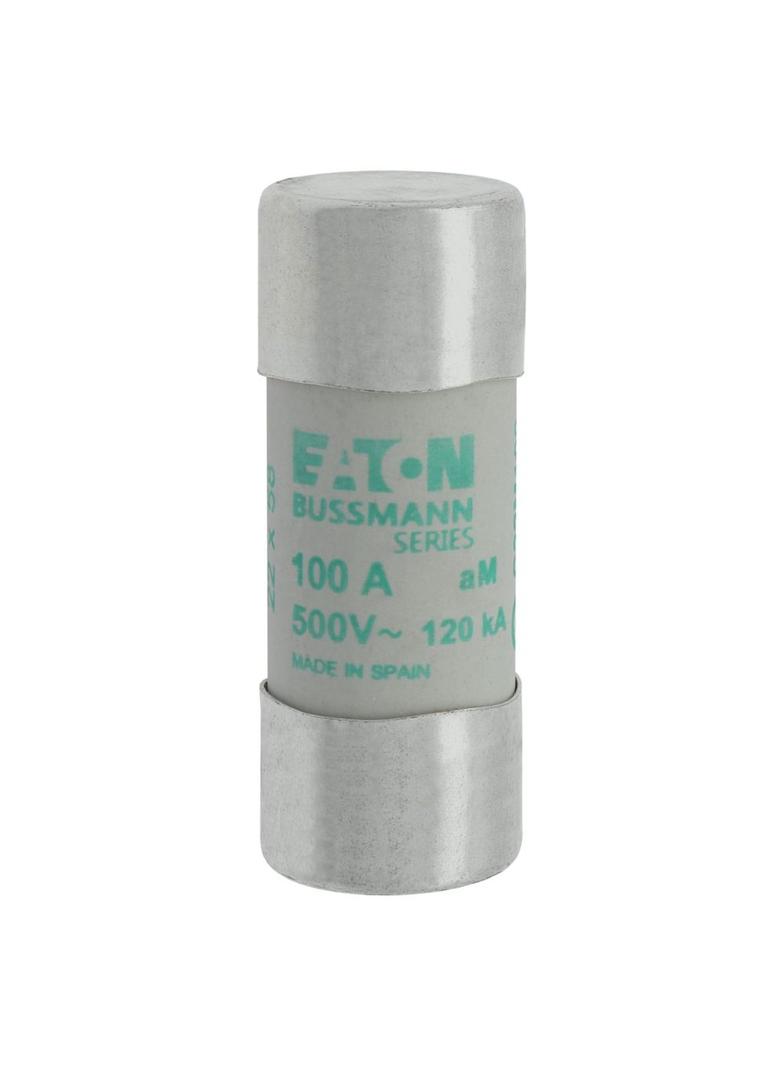CYLINDRICAL FUSE 22 x 58 100A AM 500V AC Wkładka cylindryczna 22 x 58mm 100A AM 500V AC C22M100 EATO