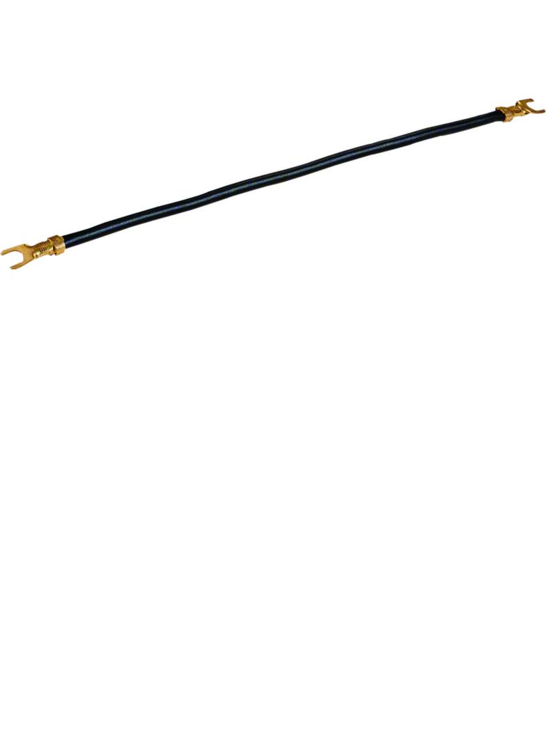 Mostek łączący 1P z końcówkami widełkowymi dł. 250mm 6mm2 K67G HAGER