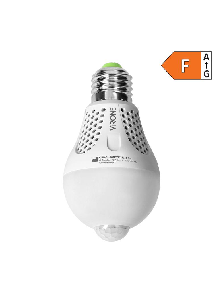NAMIB LED PIR 7W A60 żarówka z PIR 7W 600lm 4000K SW/R-3 ORNO
