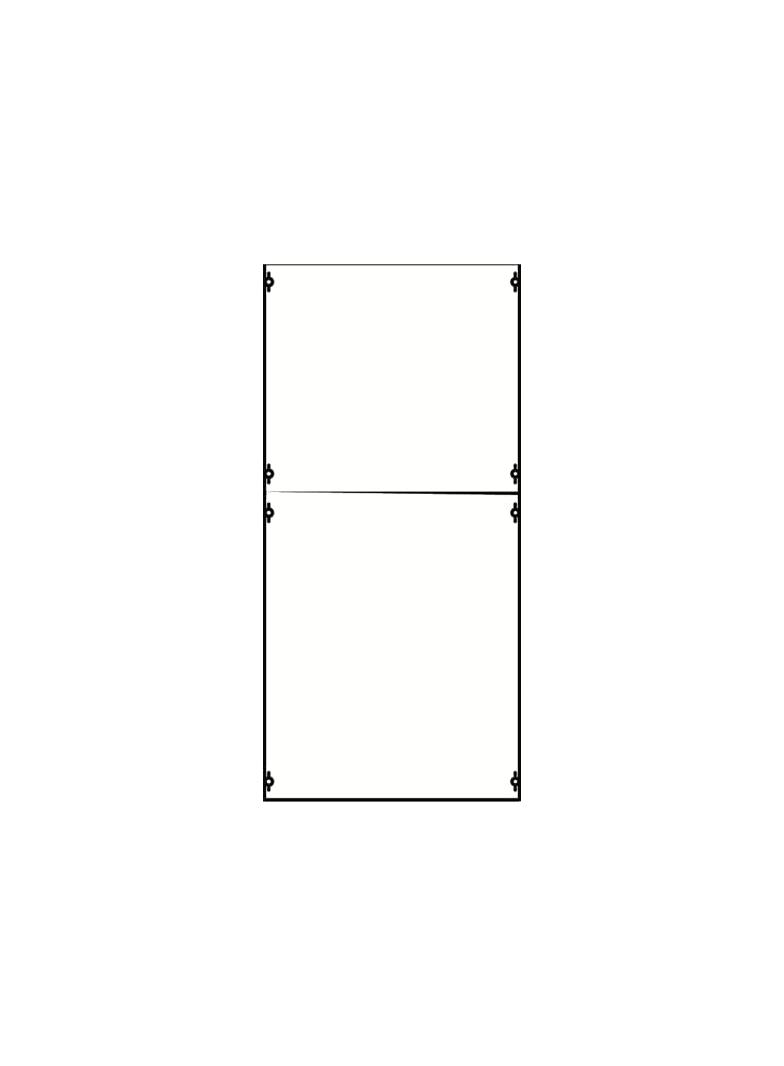 2B3A Pole rozdzielcze 2 kol.szer.