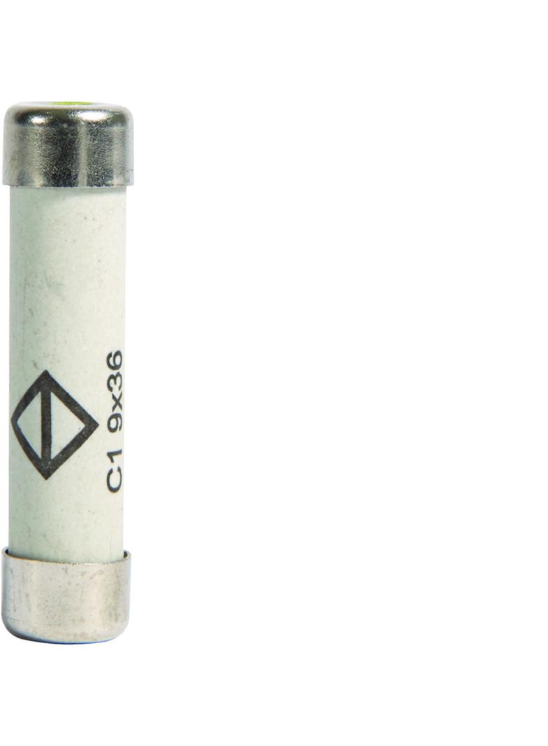 Wkładka bezpiecznikowa cylindryczna C1 9x36mm gG 25A 400VAC L936C1-25 HAGER