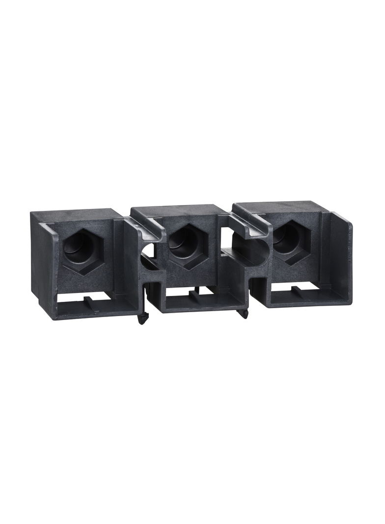 Blok zacisków TeSys D, 3 bieguny, końcówki pierścieniowe do LC1D115/150 LA9D115503 SCHNEIDER
