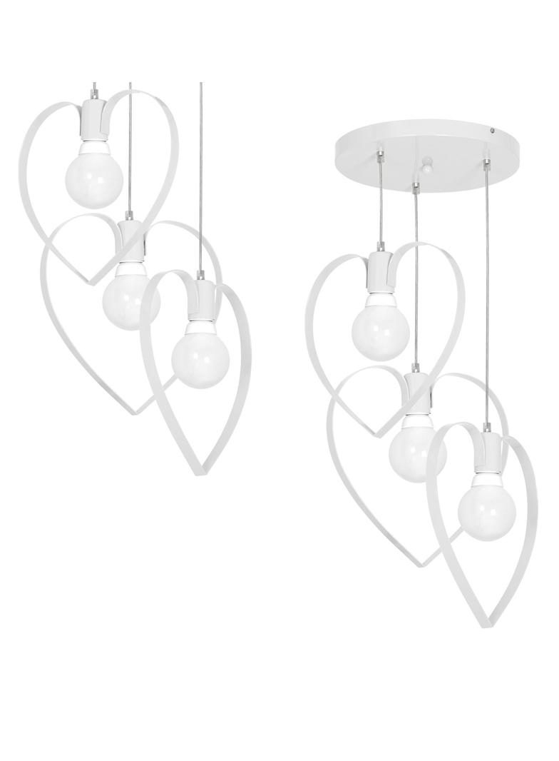 Milagro lampa wisząca Amore White 3xE27 MLP9951