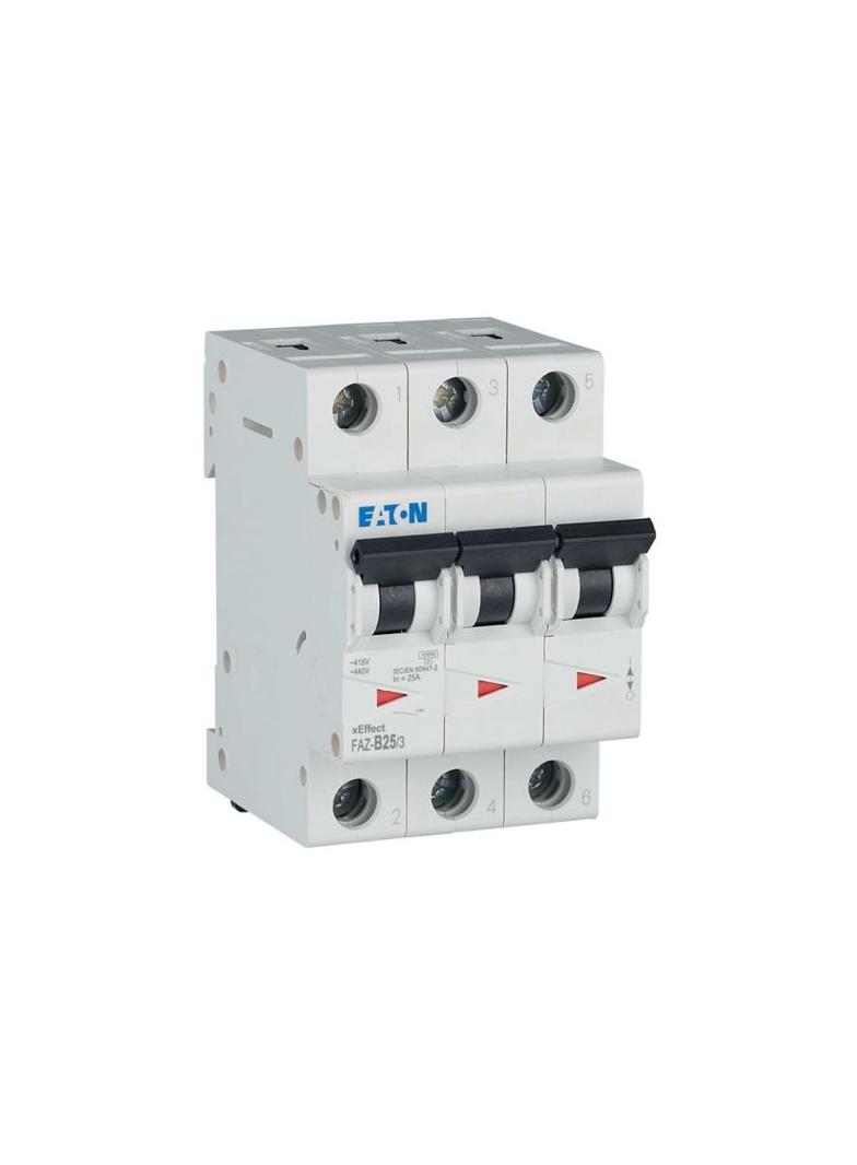 FAZ-B25/3 Wyłącznik nadprądowy 15kA B25A 3P 278849 EATON