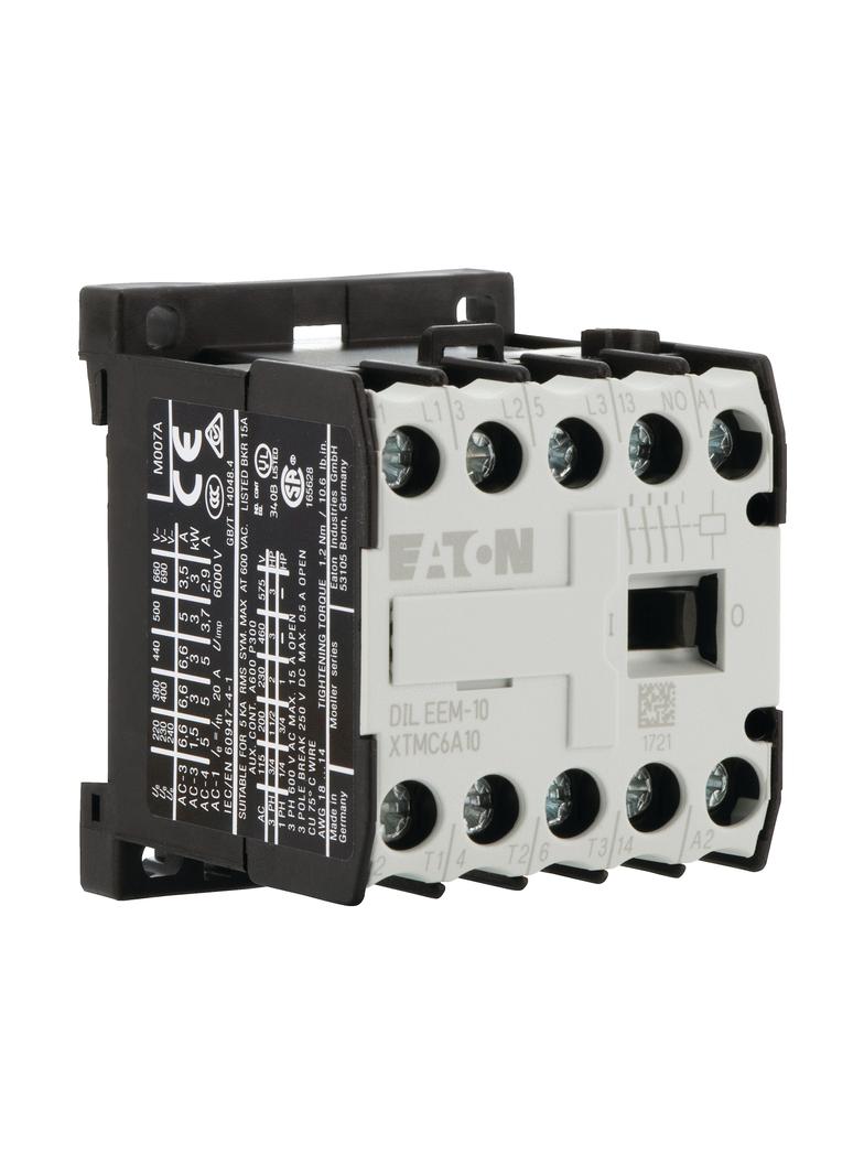 DILEEM-10(24V50/60HZ) Stycznik mocy AC-3 400V 3kW 3P 051596 EATON