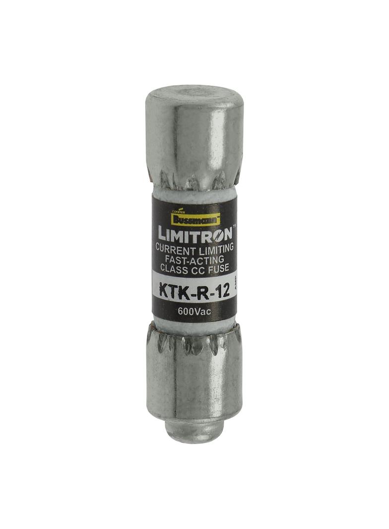 CLASS CC FAST ACTING FUSE CLASS CC 12A 600VAC Limitron Klasa CC KTK-R-12 EATON