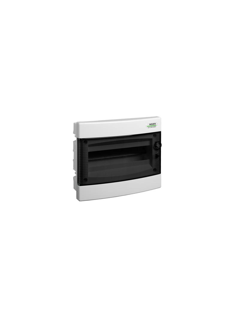 PNF 12T Rozdzielnica podtynkowa drzwi przezroczyste IP40 1 rząd 1x12 modułów 101512