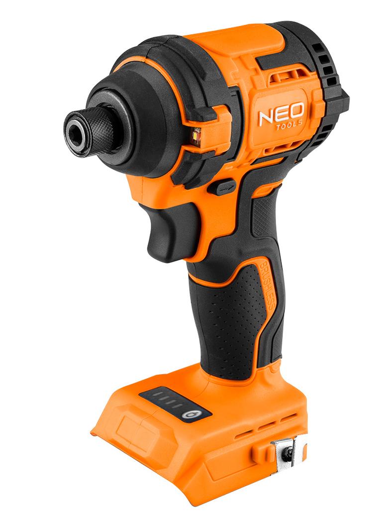 Zakrętarka udarowa bezszczotkowa 18V, 300Nm, hex 1”, compact, Energy+, bez akumulatora