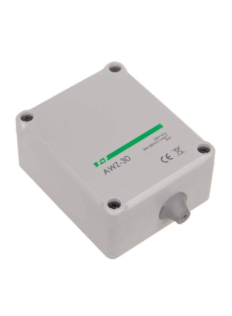 AUTOMAT ZMIERZCHOWY I=30A, OBUDOWA HERMETYCZNA, ZINTEGROWANA PUSZKA PRZYŁĄCZA IP65