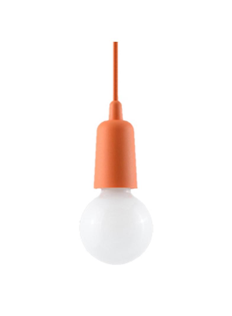 Sollux Lampa wisząca DIEGO 1 pomarańczowy SL.0584