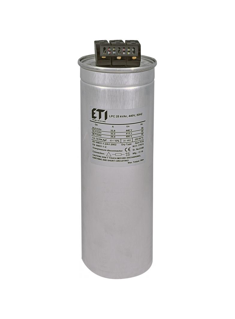 KONDENSATOR LPC 10 kVAr, 440V, 50HZ 4656760 ETI