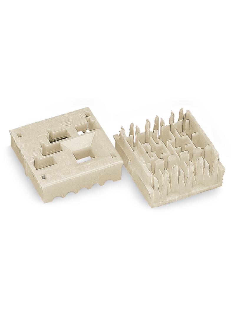 gniazdo przelotowe 5-torowe część dolna z jaskółczym ogonem