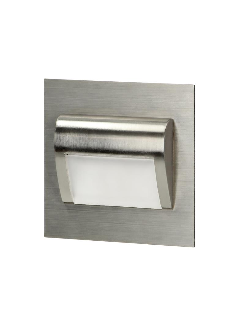 DRACO LED NEW 1,5W oprawa schodowa podtynkowa 12VDC 30lm 4000K satyna innowacyjny sposób monta AD-OS