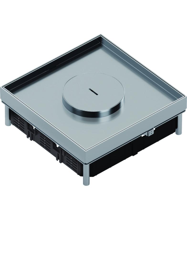 tehalit.VE-EE Pokrywa tubus IP54 20kN EKSQ12 244X244 15mm stal nierdzewna EKSQ120TM15 HAGER