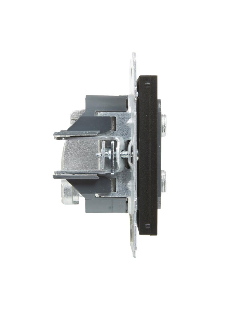 SUNO - Gniazdo TV-R-2xSAT - końcowe - 1.5 dB, Czarny, Legrand