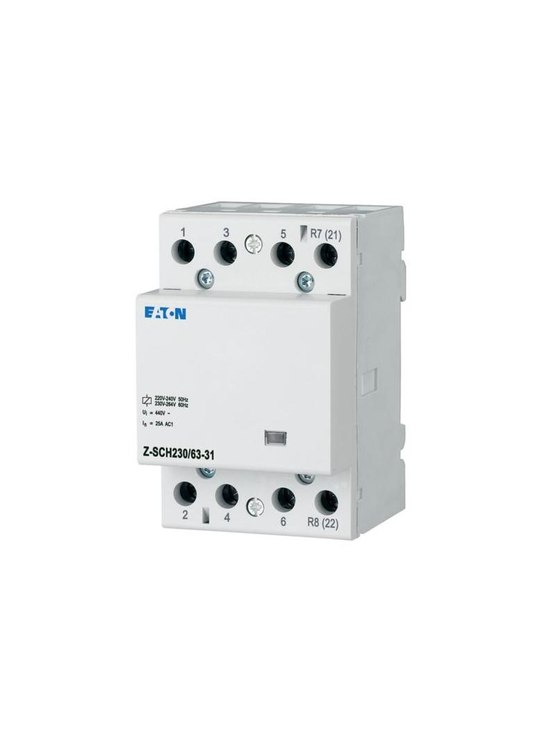 Z-SCH230/63-31 Stycznik modułowy 63A 3Z 1R 230V AC 248858 EATON