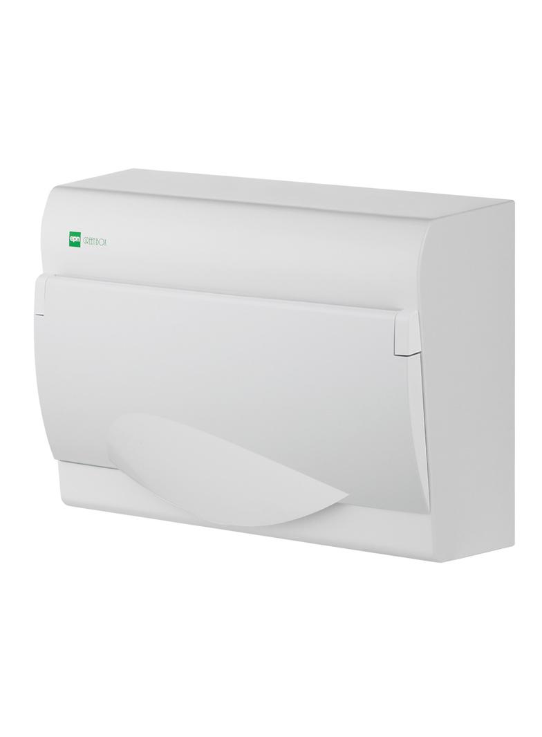 Rozdzielnica GREEN BOX n/t 12-modułem IP40 szyba biała 2353-00 EP Nasielsk