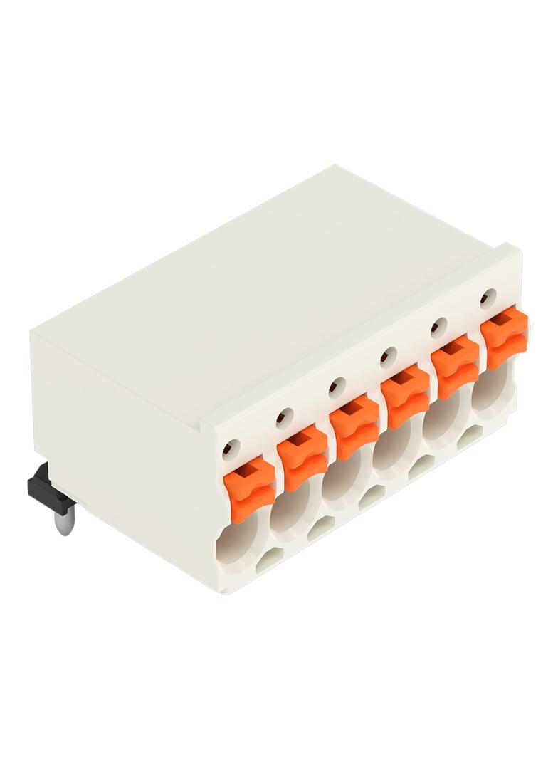 picoMAXeCOM gniazdo r.3,5mm 10-bieg. z kątowymi pinami lut. bez płytki /100szt./ WAGO